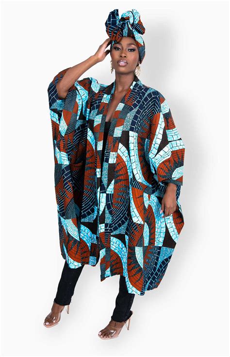 10 Best African Print Kimono Fashion Trends for Women.